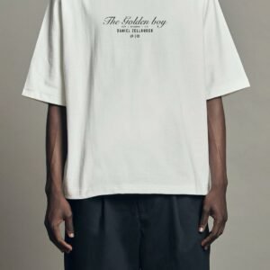 The Golden Boy White Tee